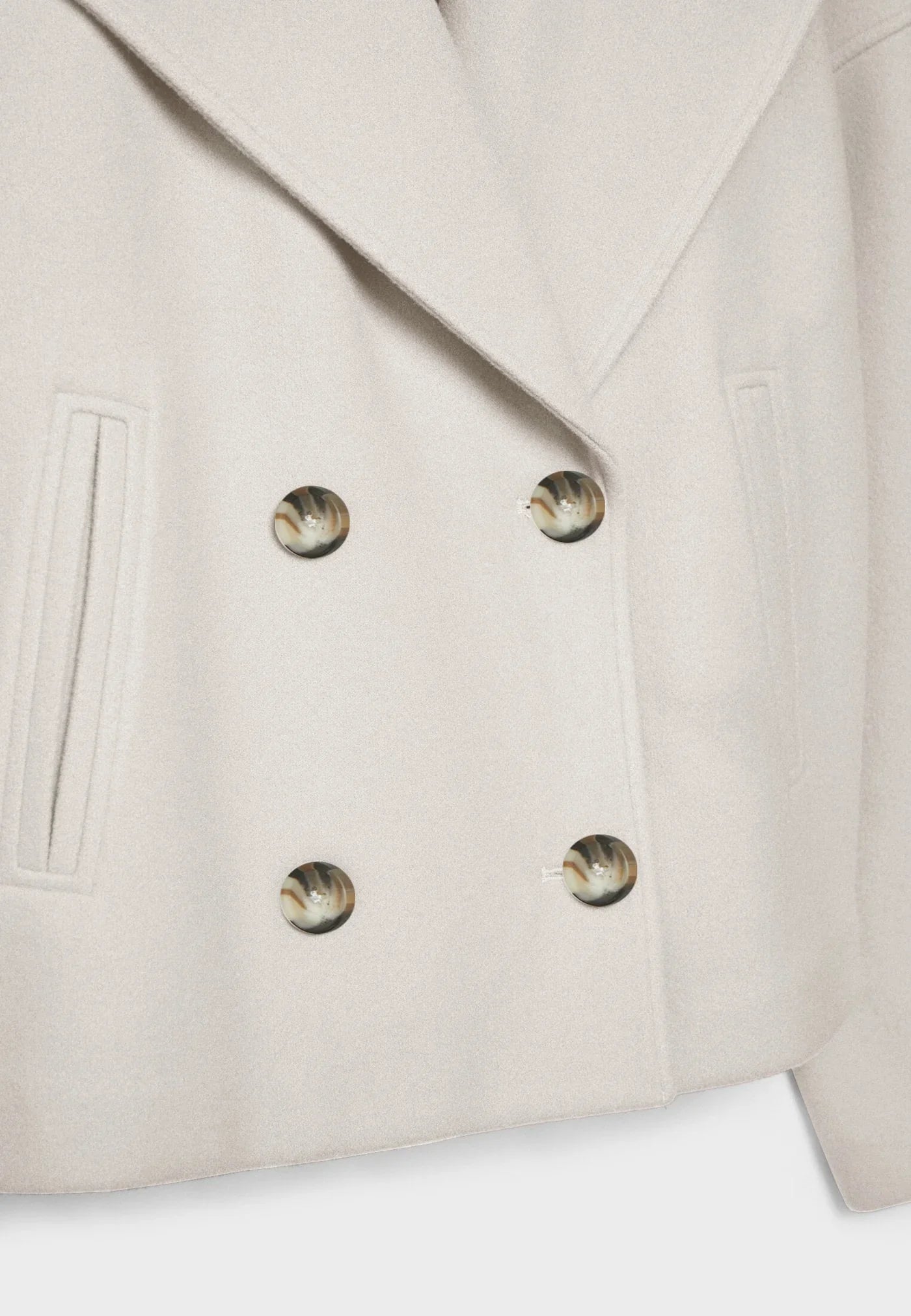 Cropped Trench Coat