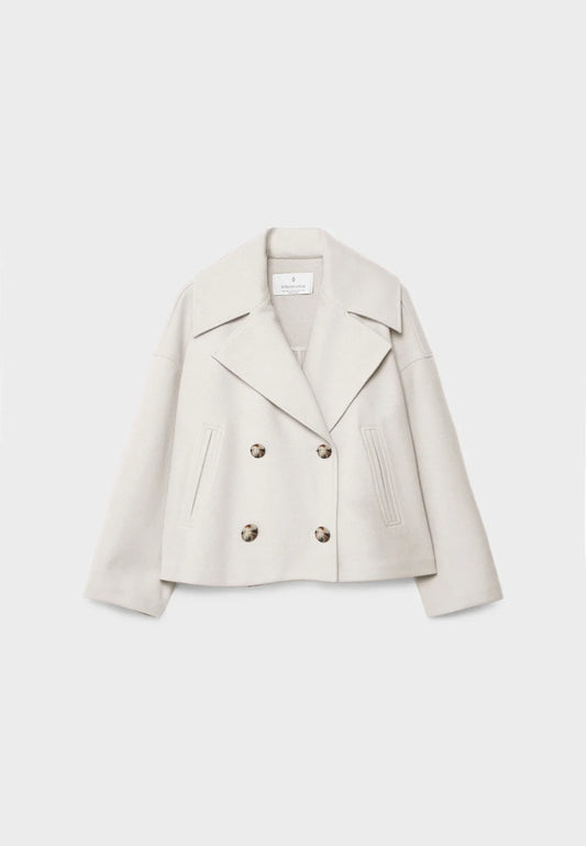 Cropped Trench Coat